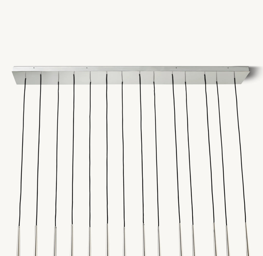 72 Inch Pin Linear Chandelier - Aquitaine