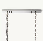 42 Inch Alabaster Rectangular Chandelier – Harlow