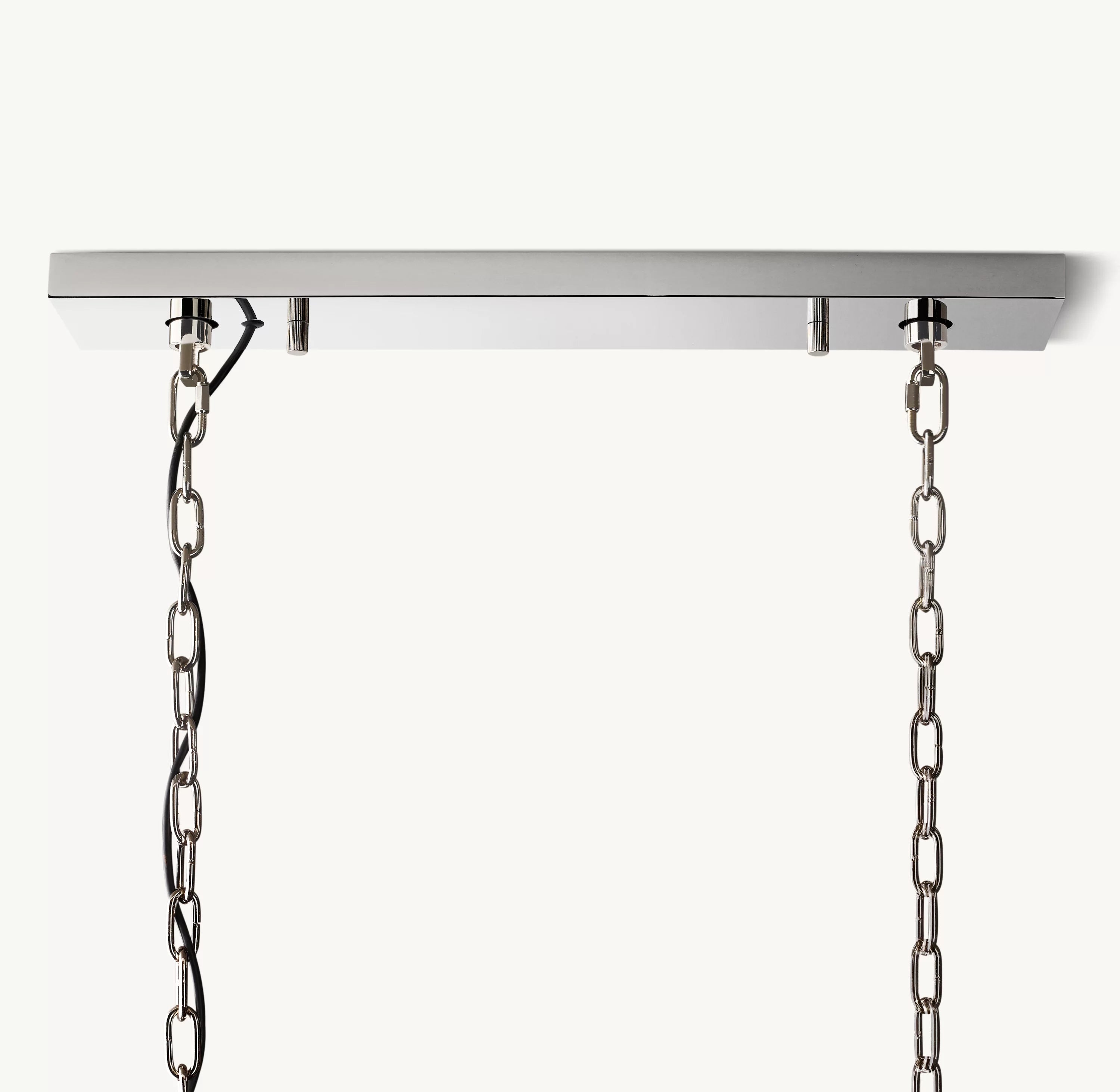 42 Inch Alabaster Rectangular Chandelier – Harlow