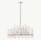 36 Inch Crystal Prism Round Chandelier - Bonnington