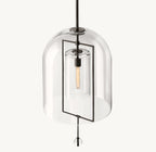 15 Inch Bell Glass Pendant Light - Fulcrum