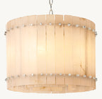 22 Inch Alabaster Round Chandelier - San Marco