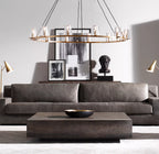 60 Inch Hurricane Candle Ring Chandelier - Pauillac