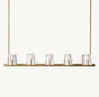 49 Inch Hurricane Candle Linear Chandelier - Pauillac