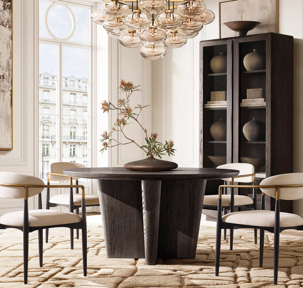 48 Inch Globe Glass Cluster Chandelier - Cabrette