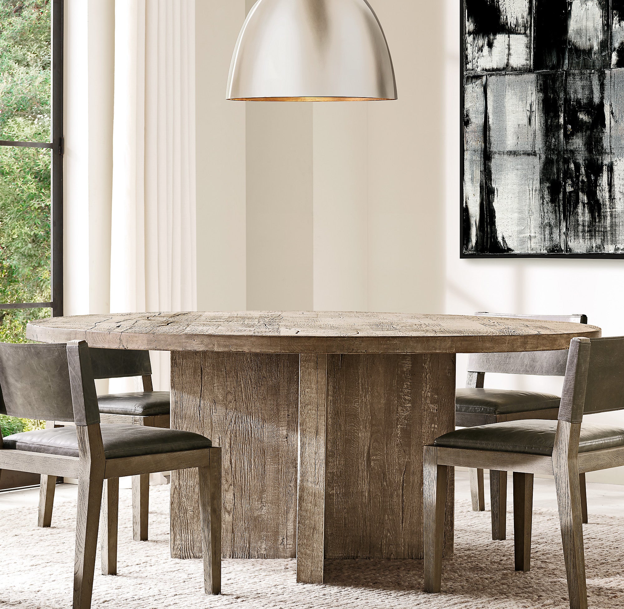 14 Inch Metal Dome Pendant Light - Machinist