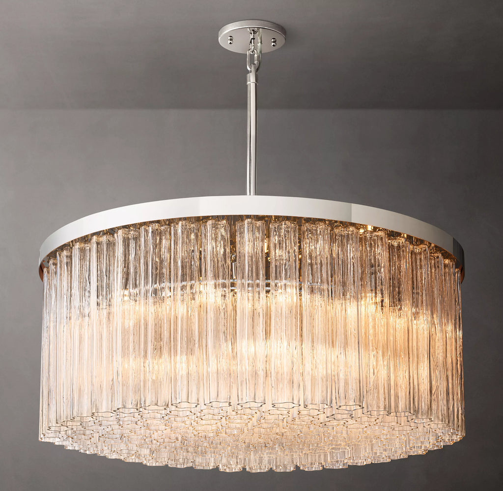 48 Inch Tronchi Glass Round Chandelier - Cielo