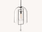 15 Inch Bell Glass Pendant Light - Fulcrum