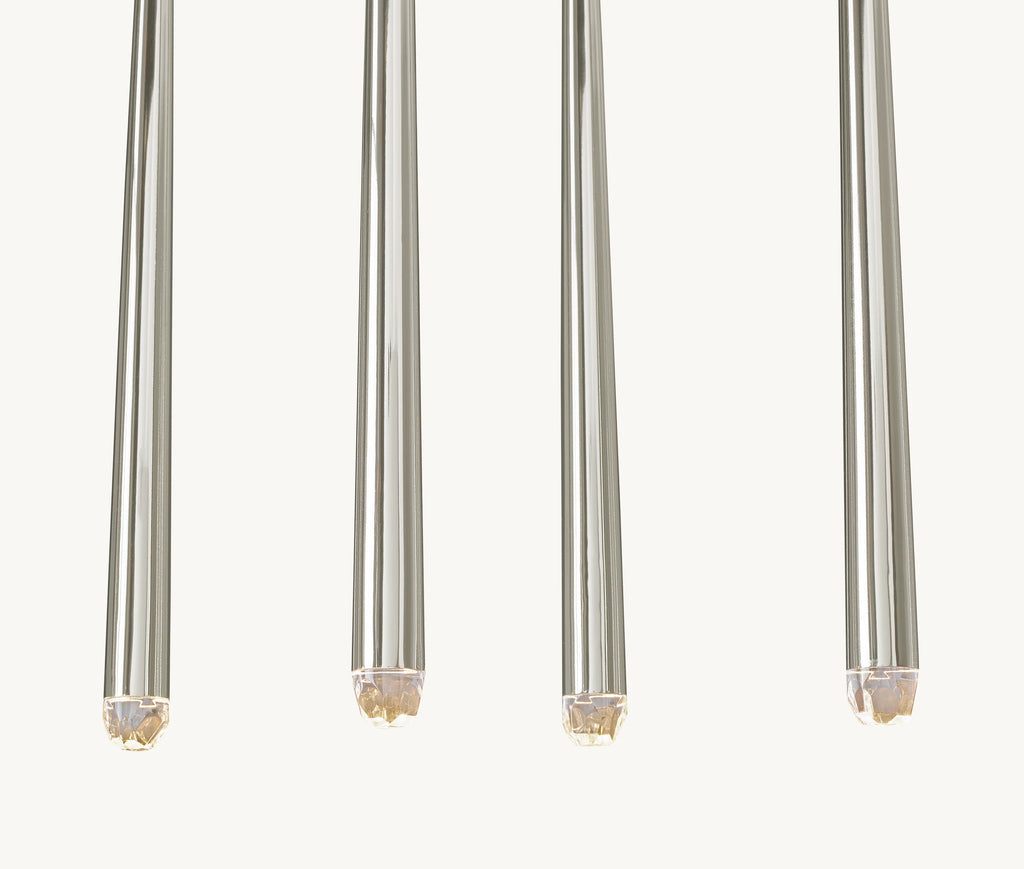 72 Inch Pin Linear Chandelier - Aquitaine