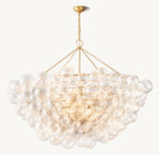 66 Inch Glass bubble Chandelier - Talia