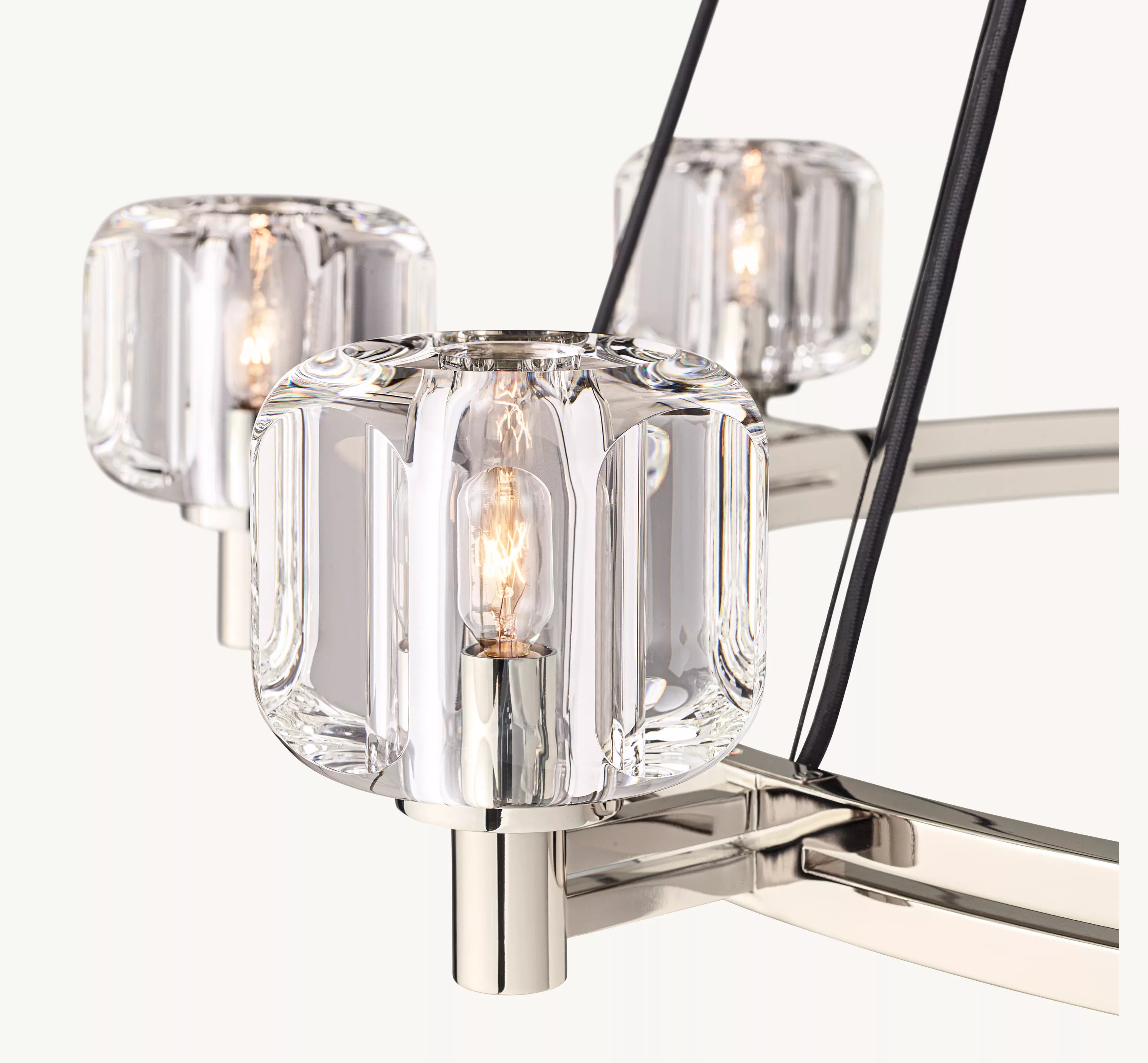 48 Inch Crystal Round Candle Chandelier - Demaret