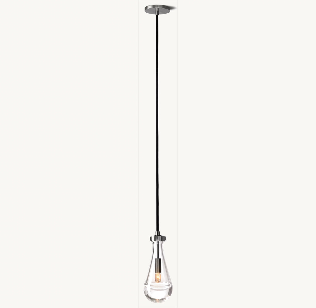 Raindrop Glass Pendant Light – Ava