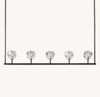 48 Inch Crystal Linear Chandelier – Boule