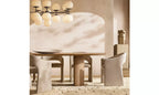 51 Inch Alabaster Bubble Chandelier - Cirque
