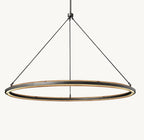 60 Inch Forged Iron Ring LED Chandelier - Peralta