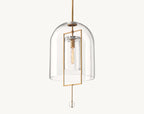 15 Inch Bell Glass Pendant Light - Fulcrum