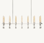 66 Inch Candle Linear Chandelier - Fontanelle