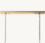 60 Inch Crystal Prism Rectangular Chandelier - Rhys