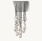 72 Inch Raindrop Linear Chandelier – Ava