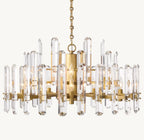 36 Inch Crystal Prism Round Chandelier - Bonnington