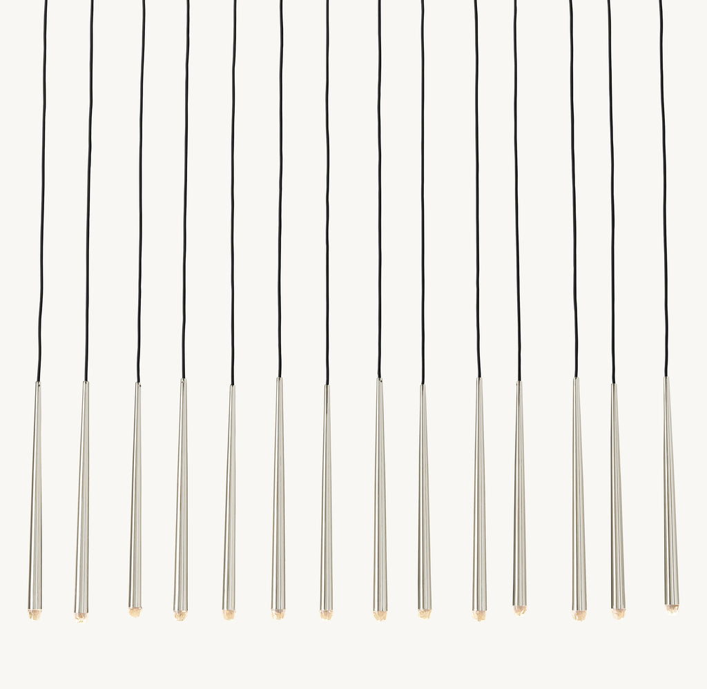 72 Inch Pin Linear Chandelier - Aquitaine