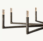 60 Inch Forged Candlestick Chandelier - Thaddeus