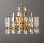 24 Inch Candelabra Crystal Chandelier - Bonnington