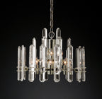 24 Inch Candelabra Crystal Chandelier - Bonnington