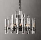 24 Inch Candelabra Crystal Chandelier - Bonnington