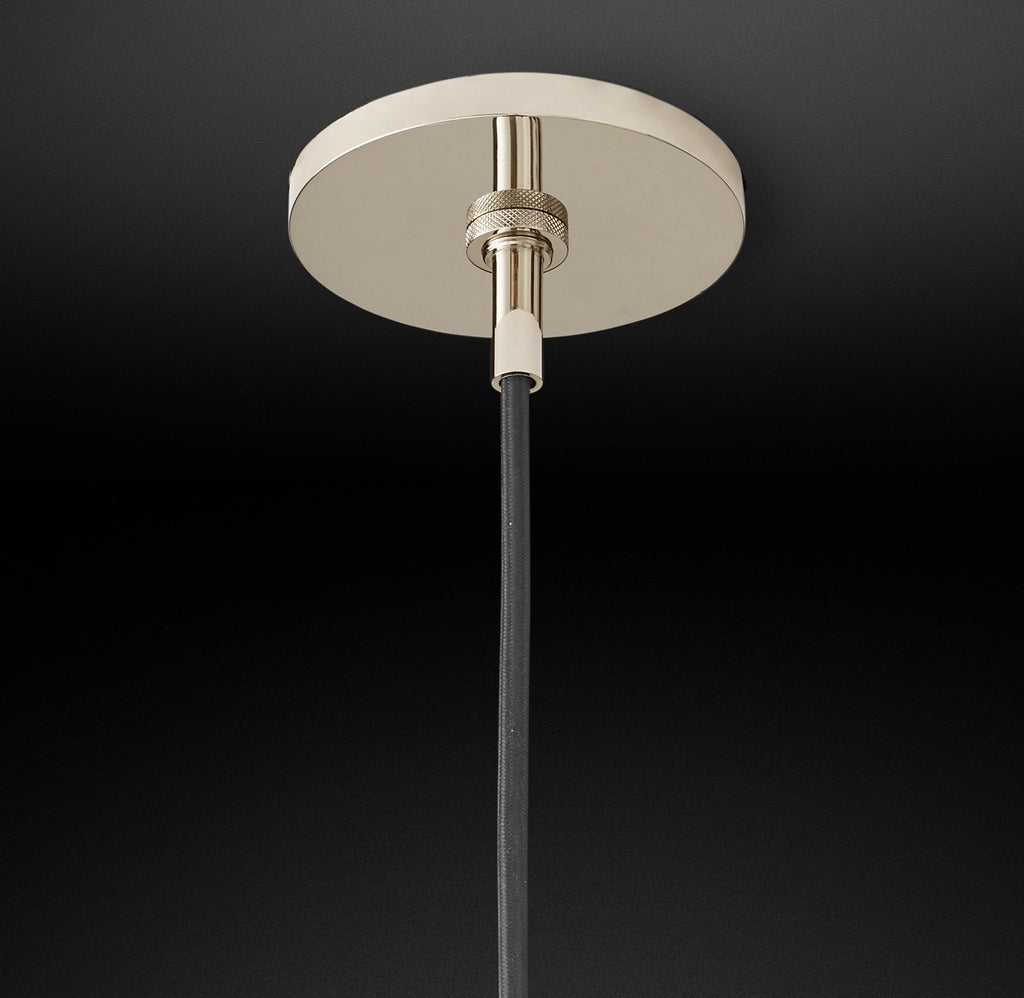 14 Inch Globe Glass Pendant Light - Utilitaire