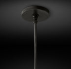 11 Inch Hand-carved Alabaster Globe Pendant Light - Celestial