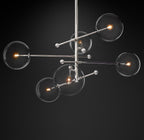 55 Inch Sputnik Globe Glass Chandelier - Mobile