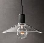 11 Inch Cone Glass Pendant Light - Utilitaire