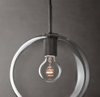 11 Inch Globe Glass Pendant Light - Utilitaire