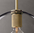 11 Inch Globe Glass Pendant Light - Utilitaire