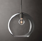14 Inch Globe Glass Pendant Light - Utilitaire