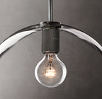 14 Inch Globe Glass Pendant Light - Utilitaire