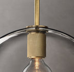 14 Inch Globe Glass Pendant Light - Utilitaire