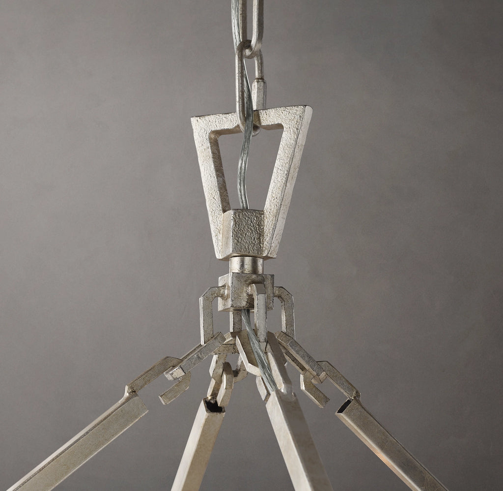 40 Inch Candelabra Tiered Chandelier – Openwork