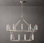 40 Inch Candelabra Tiered Chandelier – Openwork