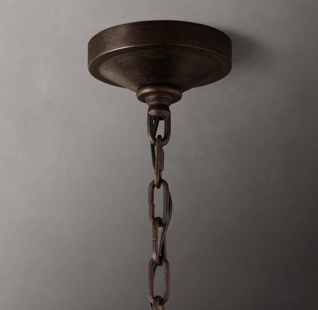 72 Inch Candelabra Round Chandelier – Openwork