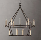 50 Inch Candelabra Tiered Chandelier – Openwork