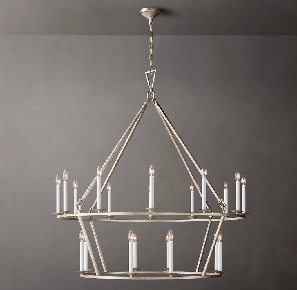 50 Inch Candelabra Tiered Chandelier – Openwork