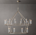 62 Inch Candelabra Tiered Chandelier – Openwork