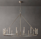 60 Inch Candelabra Round Chandelier – Openwork