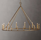 72 Inch Candelabra Round Chandelier – Openwork