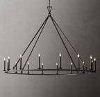 72 Inch Candelabra Round Chandelier – Openwork