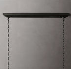 72 Inch Candelabra Rectangular Lantern Chandelier – Openwork