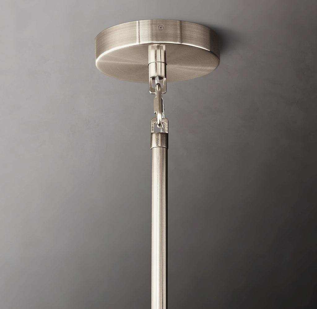 62 Inch Smoked Murano Glass Tiered Chandelier - Chiara