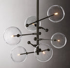 40 Inch Sputnik Globe Glass Chandelier - Mobile